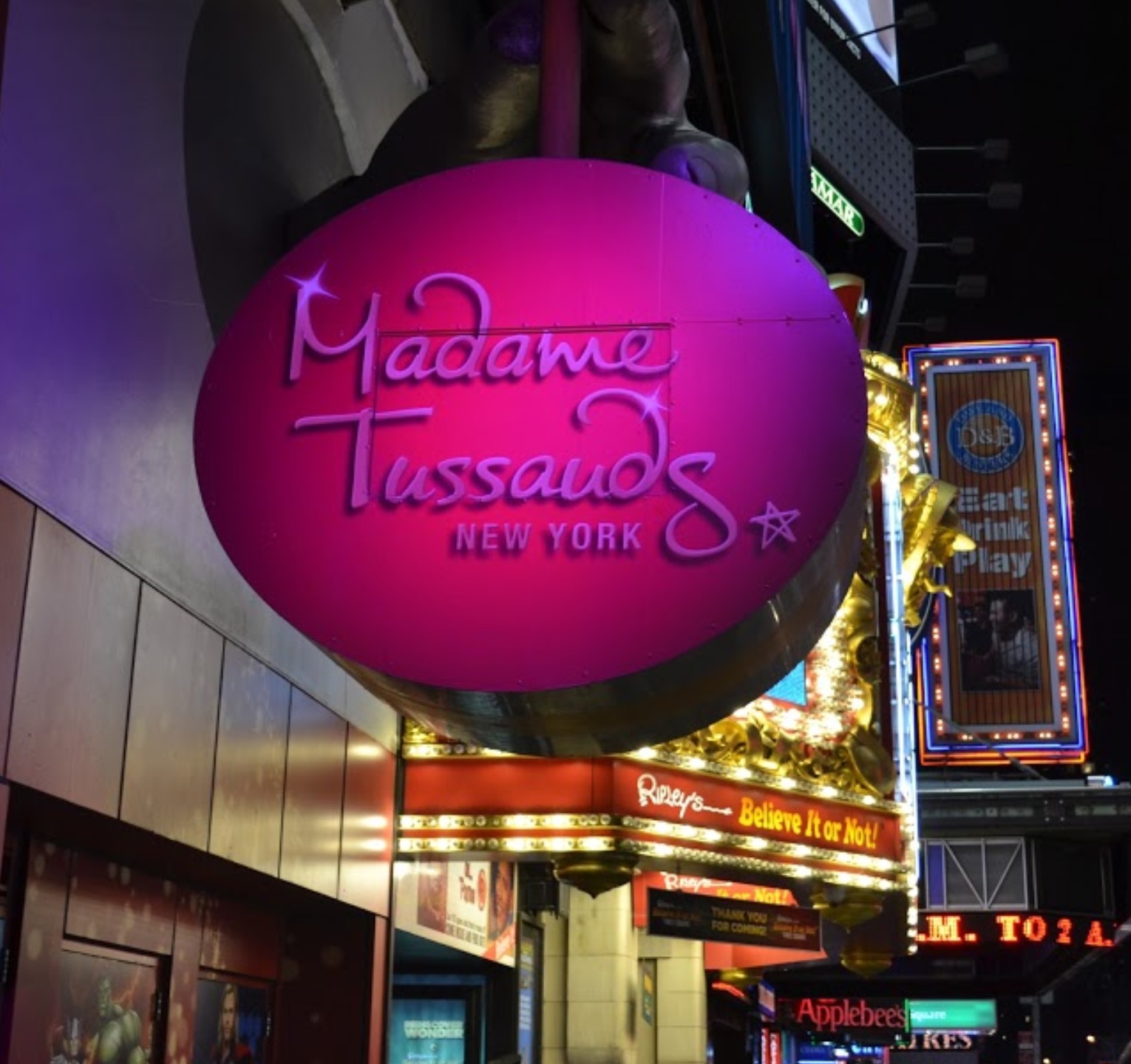 Madame Tussauds Teams Up With NYC Steakhouse Twenty Four Seven Notebook